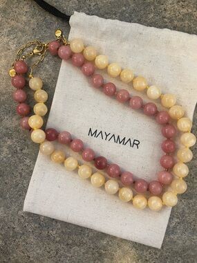 Curated Set of 2 Necklaces - made from Quartz and Crystals